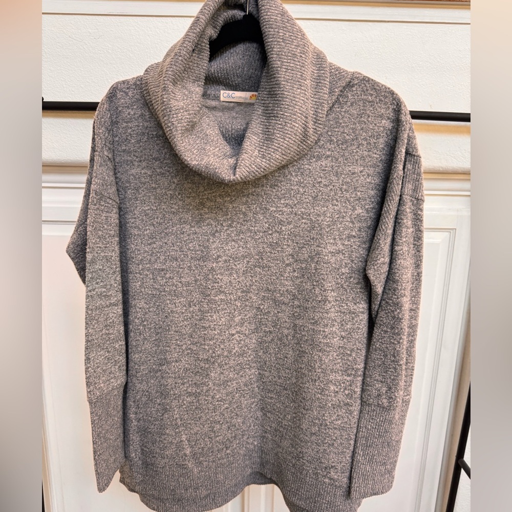 C&C California Gray Women's Sweater